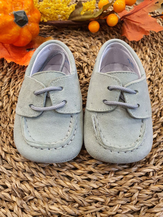 MOCASSINO IN CAMOSCIO SALVIA INDICE