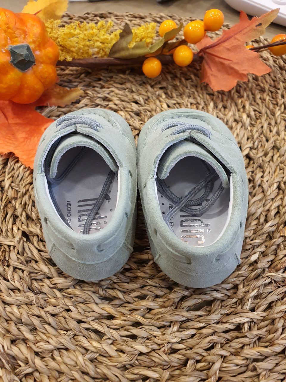 MOCASSINO IN CAMOSCIO SALVIA INDICE