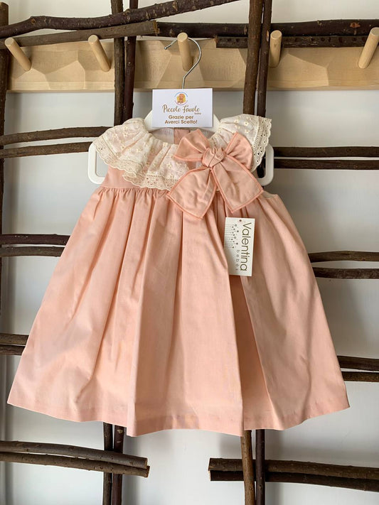 ABITO ROMANTICO ROSA VALENTINA BEBES