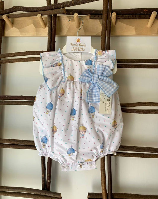 PAGLIACCETTO MONGOLFIERE CELESTE VALENTINA BEBES'