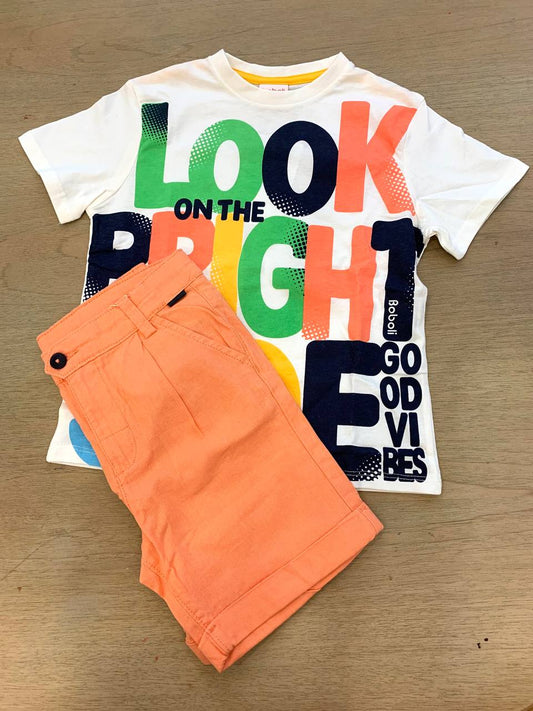 T-SHIRT E SHORTS BOBOLI