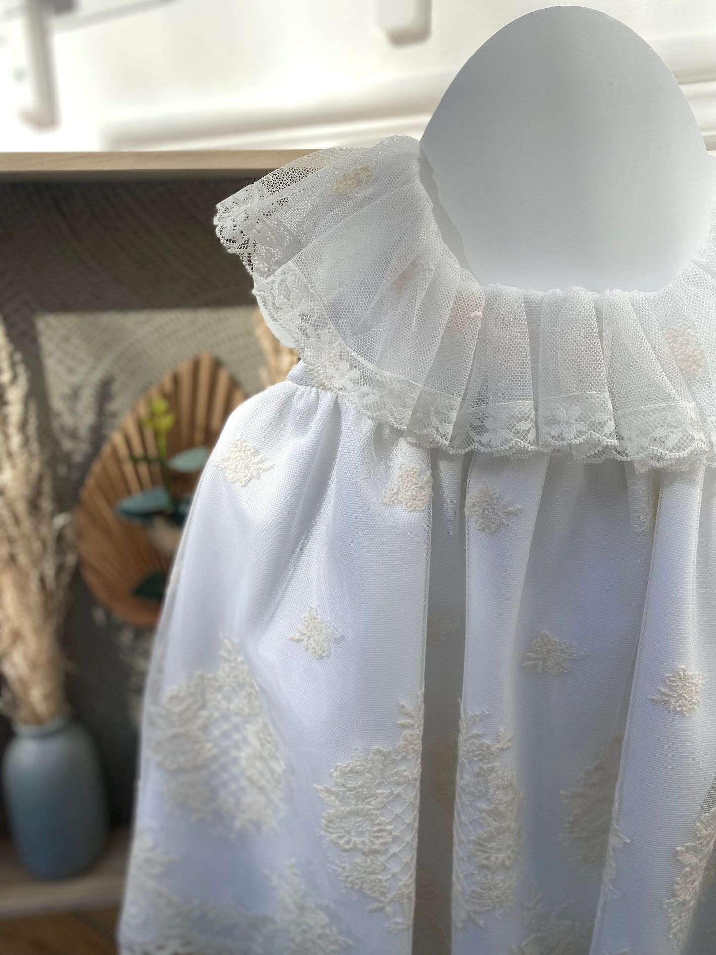 Abito fiocco bianco