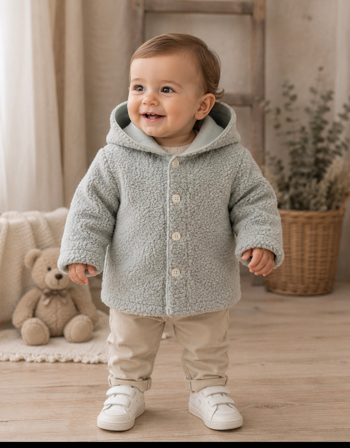 Cappotto Teddy barcellino