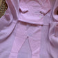 COORDINATO IN FILO ROSA PAZ RODRIGUEZ