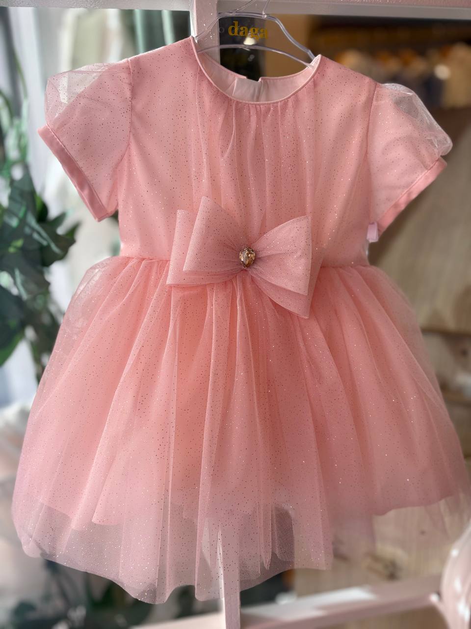 Abito ROSA CIPRIA GLITTERATO DAGA