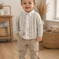 Completo CAMICIA E PANTALONE BEIGE MINIBANDA