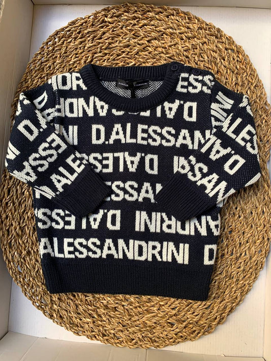 Maglioncino BLU NAVY DANIELE ALESSANDRINI