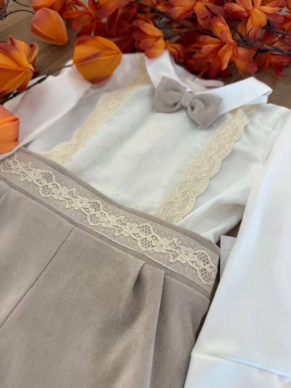 Abito Battesimale "PRINCIPE BEIGE"
