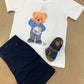 Completo Bermuda e T-shirtm ORSETTO MARINAIO