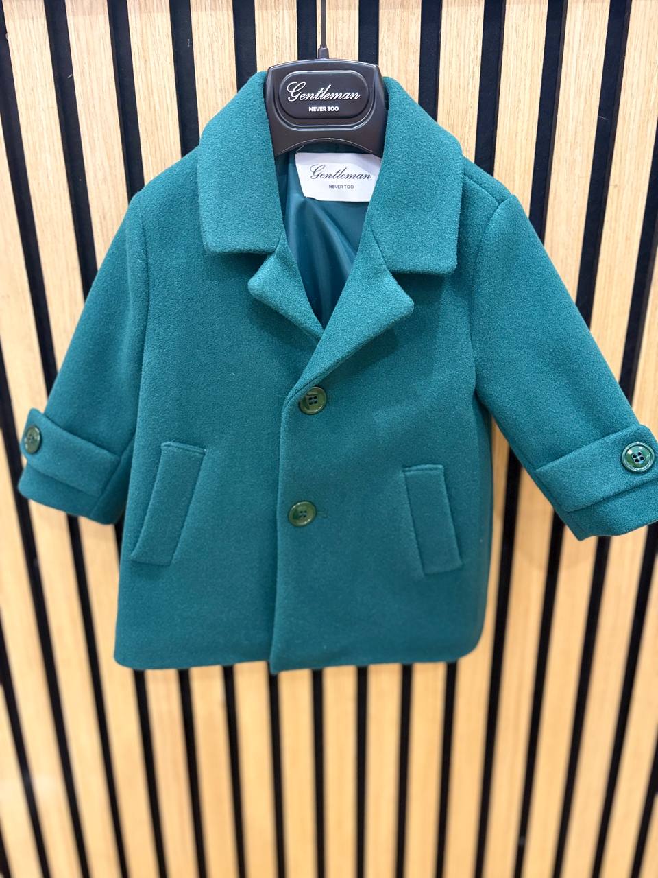 CAPPOTTO VERDE GENTLEMAN