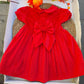 ABITO FIOCCO ROSSO