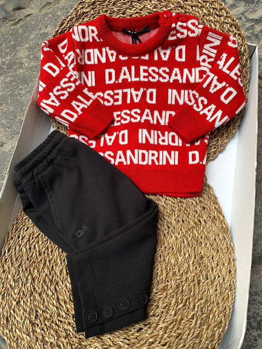 Completo MAGLIONCINO E PANTALONE DANIELE ALESSANDRINI