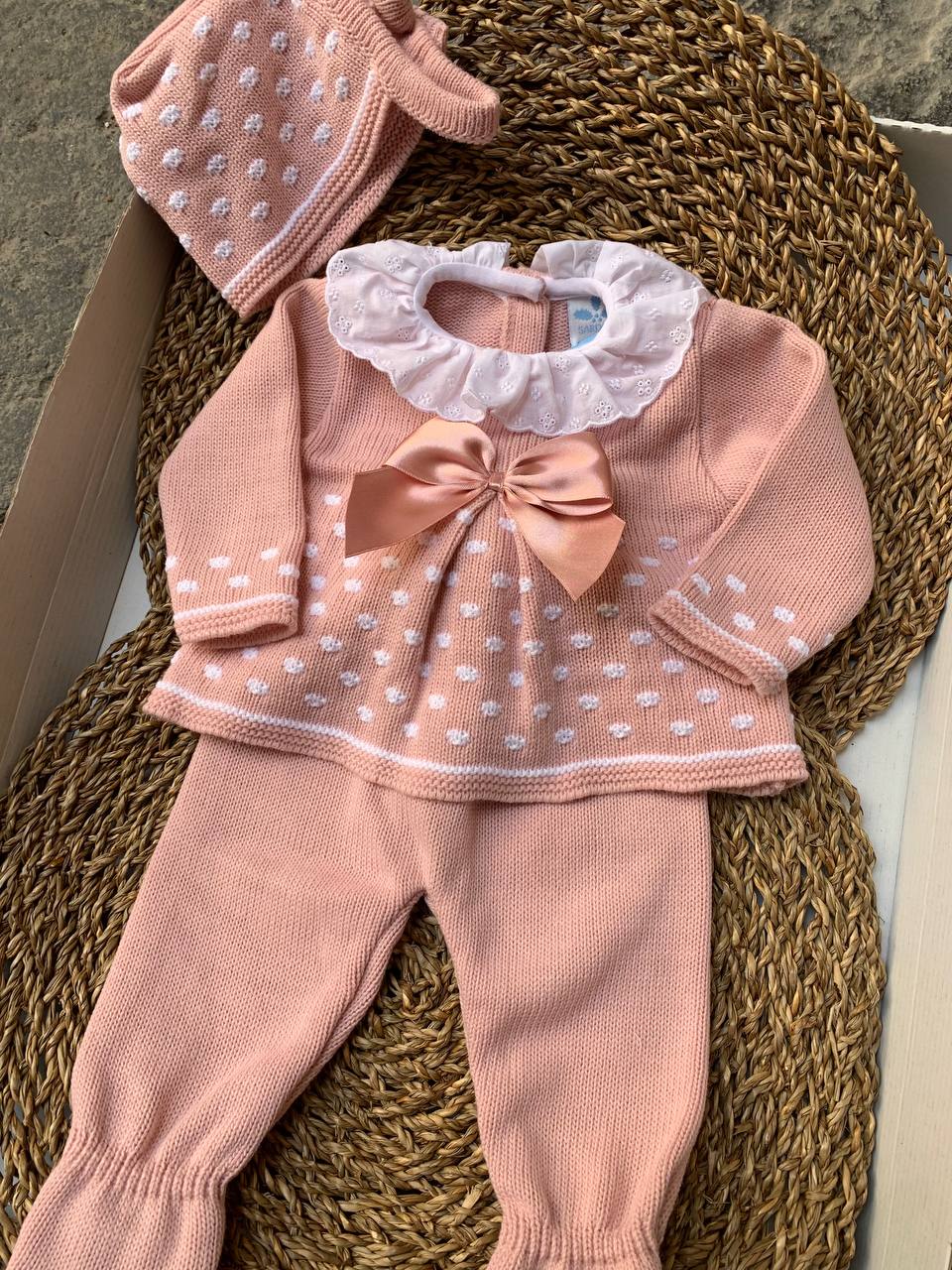 Tutina spezzata POIS ROSA SARDON