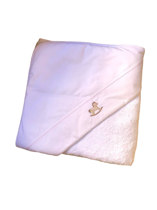 Accappatoio CAVALLO A DONDOLO ROSA BABY GI
