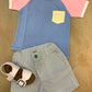 Completo Bermuda e T-shirt TRICOLORE