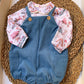 Salopette blu FUNGO DEL SUR