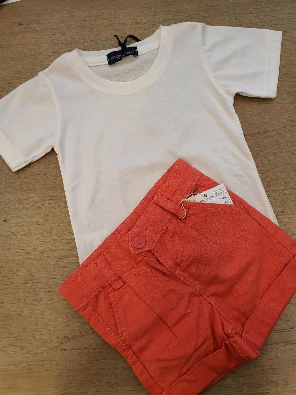 Completo t-shirt e shorts  BOBOLI