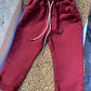 Pantalaccio bordeaux NEVER TOO