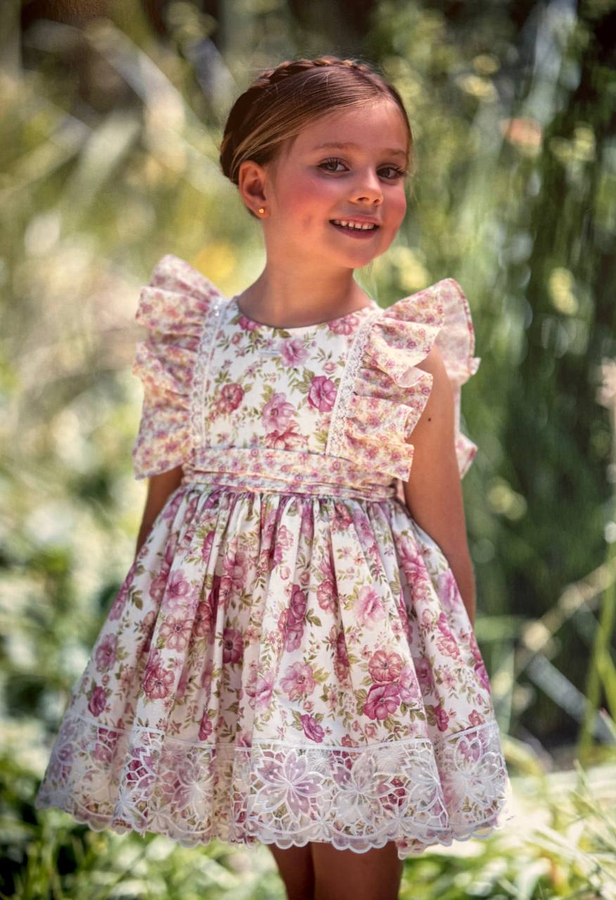 ABITO FLEURITA MIMOSA