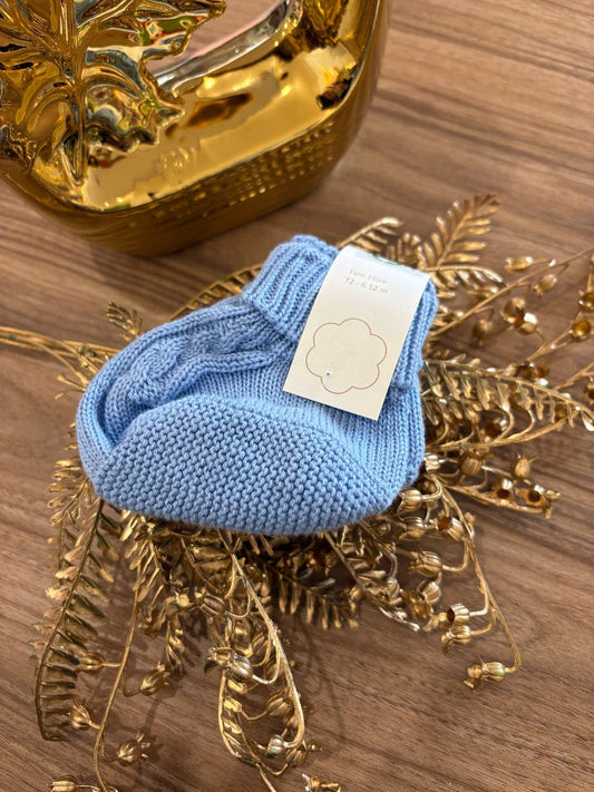 Babbucce IN FILO CELESTE WEDOBLE