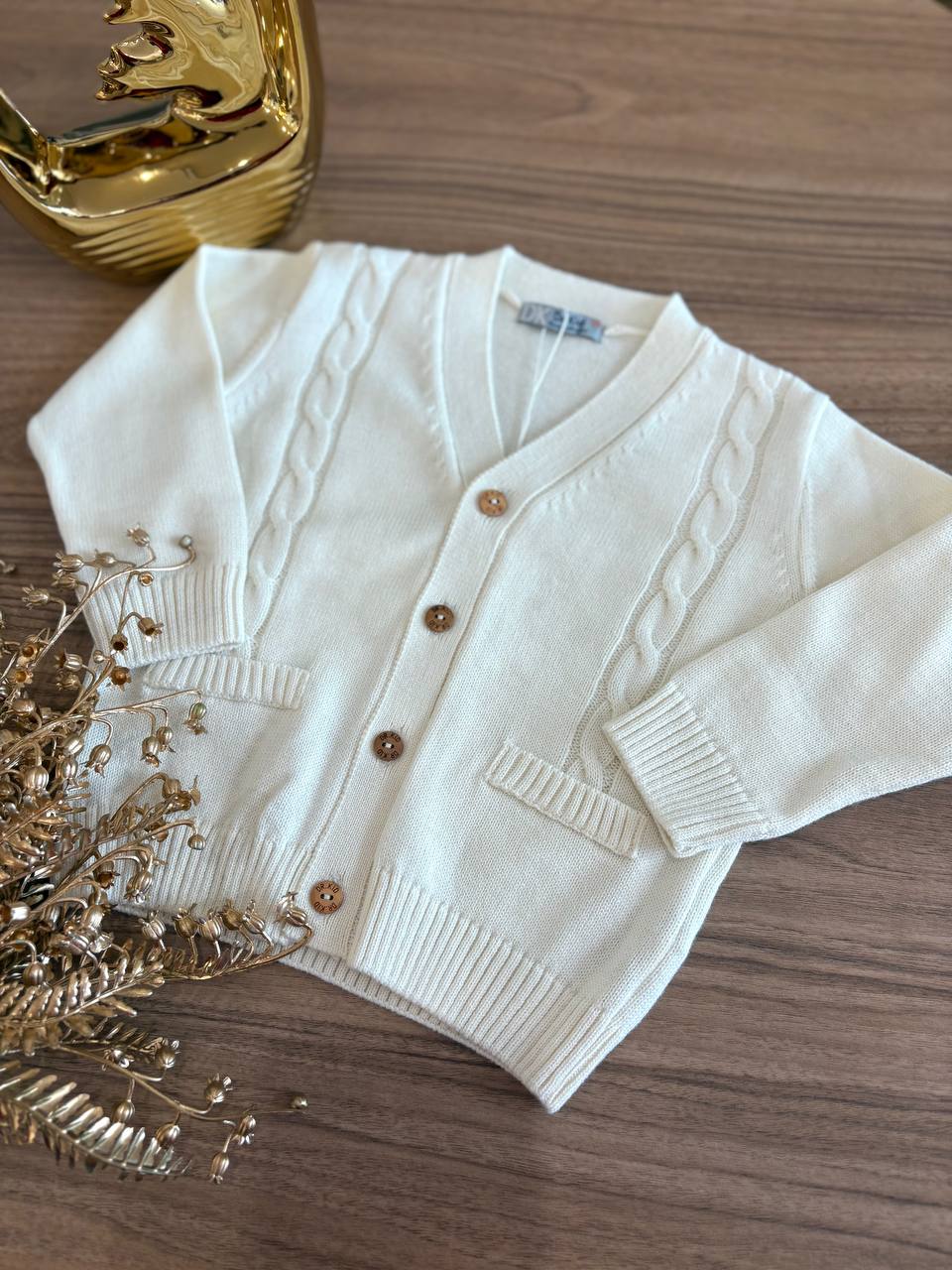 Cardigan PANNA TRECCIA DR KID