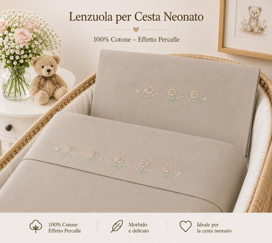 Lenzuolina CULLA BEIGE PAPPA&LATTE