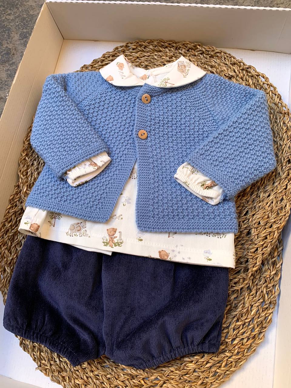 Completo CELESTE ANIMALETTI BABY FASHION