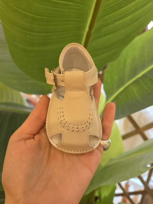 SANDALI RAGNETTO BEIGE INDICE