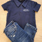 Completo polo blu e jeans Daniele alessandrini