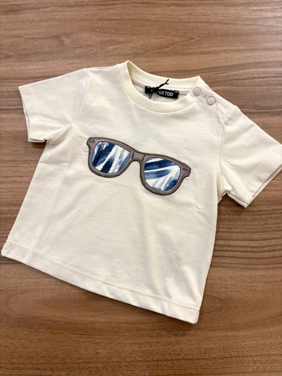 T-SHIRT Occhiali NEVER TOO