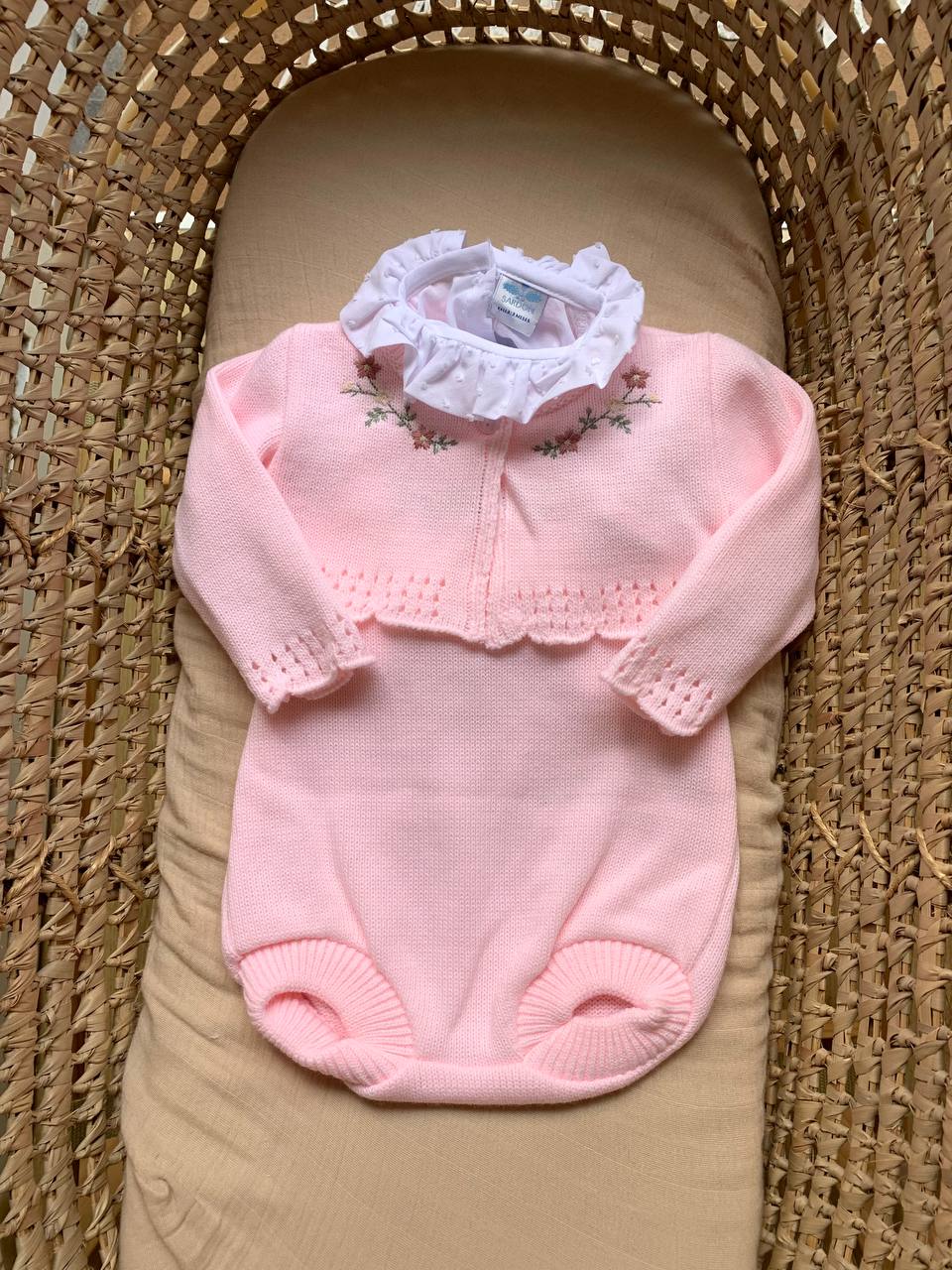 PAGLIACCETTO ROSA FIORI SARDON