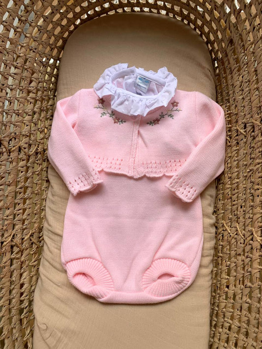 PAGLIACCETTO ROSA FIORI SARDON