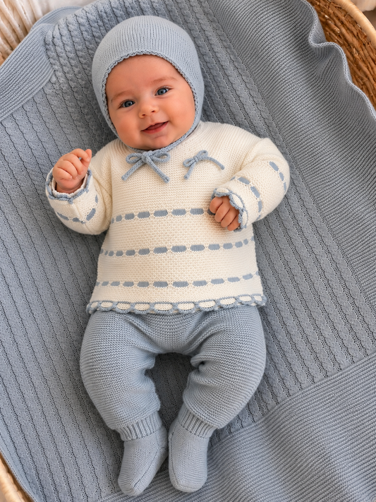 Coordinato "NUVOLA D'AZZURRO" JULIANA