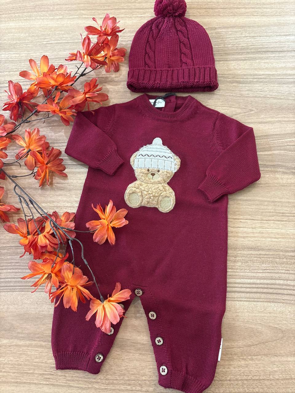 Tutina TEDDY BORDEAUX NANNAFRUFRÙ