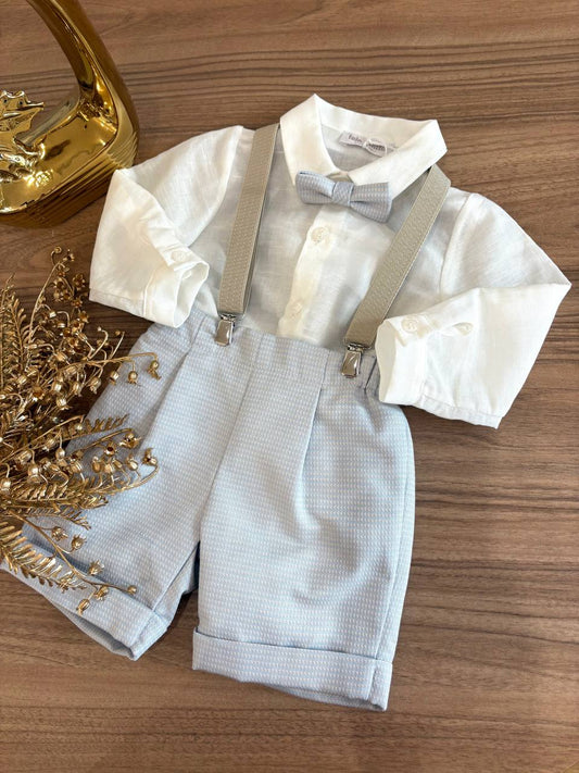 PAGLIACCETTO CON BRETELLE PANNA&POLVERE TETO E TATTA