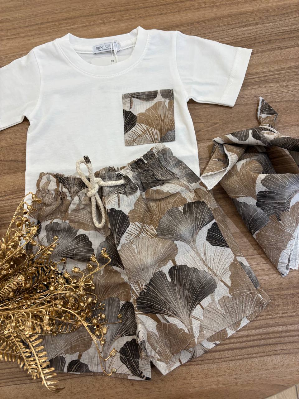 COSTUME T-SHIRT E BANDANA EMANUEL PRIS