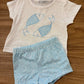 T-shirt e COSTUME CELESTE PESCIOLINI CALAMARO