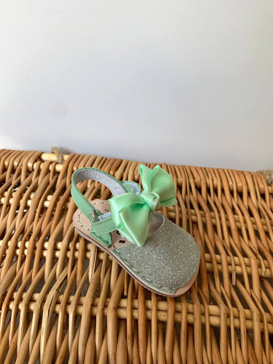 Minorchine verde glitter INDICE