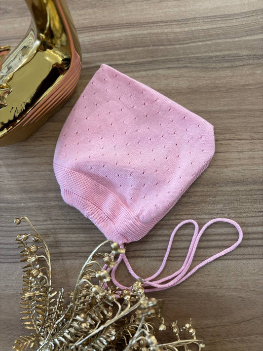 Cappellino IN FILO ROSA WEDOBLE
