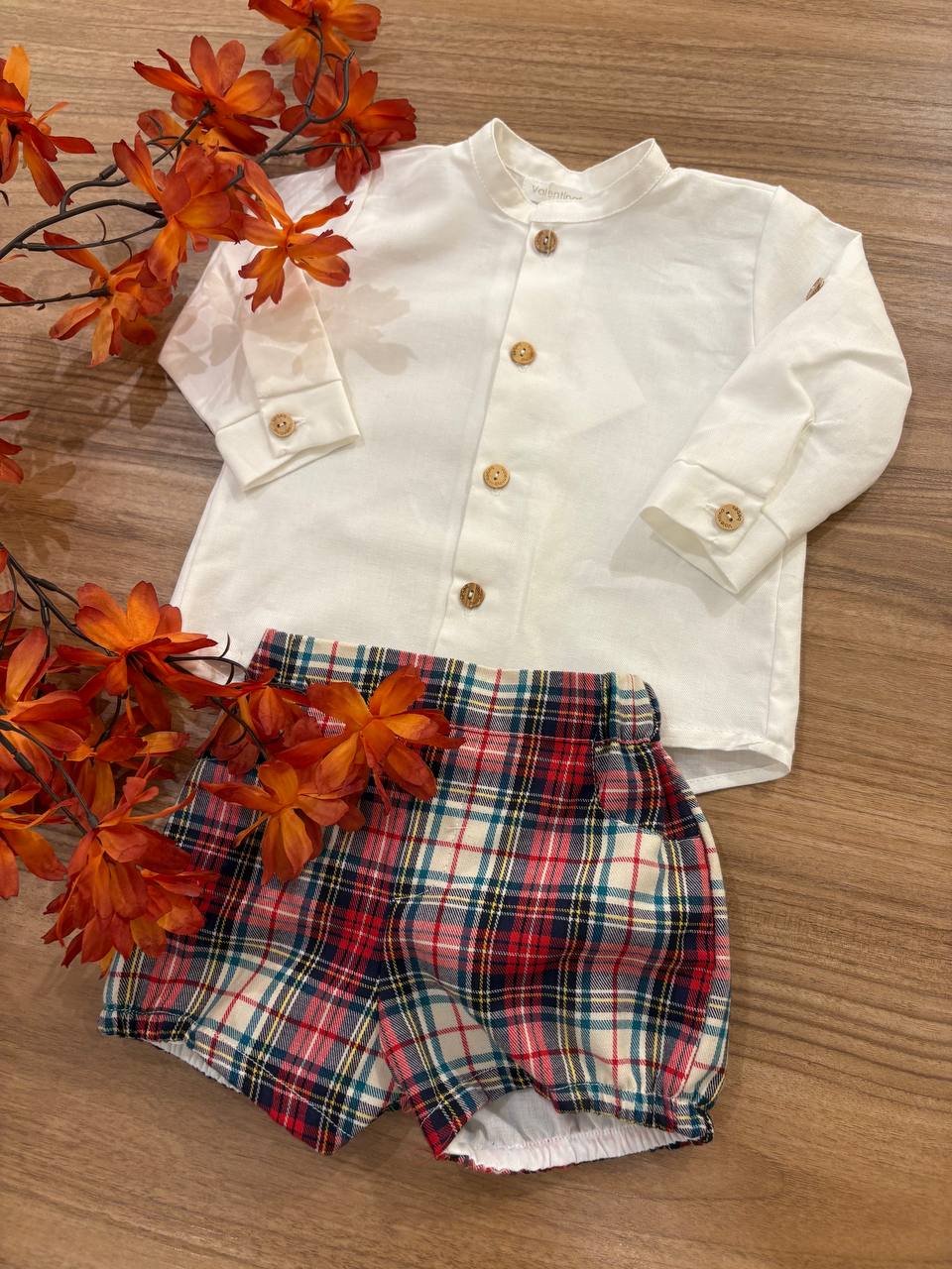 Completo TARTAN VALENTINA BEBÈS