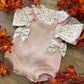 Salopette FIORI E FIOCCHETTI ROSA BABY FASHION
