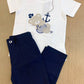 Completo t-shirt orso marinaio e pantalone Daniele alessandrini