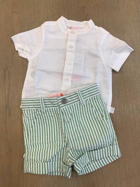 Completo CAMICIA E SHORTS BOBOLI