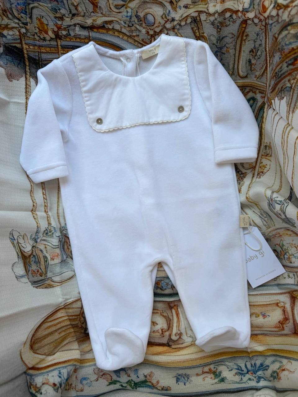 Tutina CINIGLIA BIANCA BAVERO BABY GI