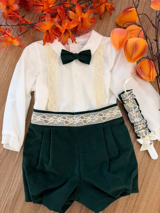 Abito Battesimale "Principe VERDE "