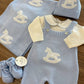 Coordinato "CAVALLO A DONDOLO" BABY LORD