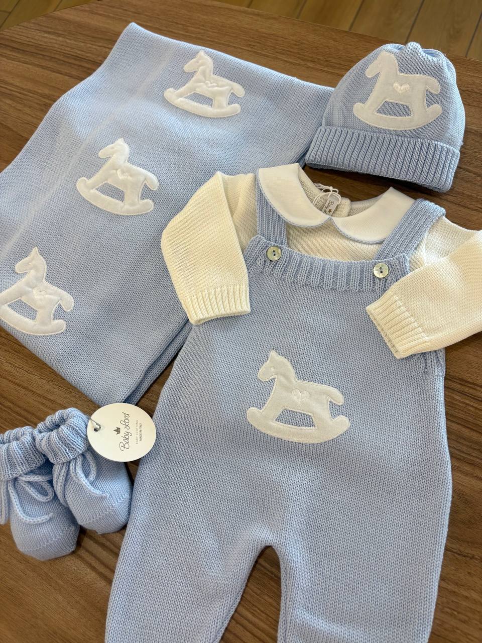 Coordinato "CAVALLO A DONDOLO" BABY LORD