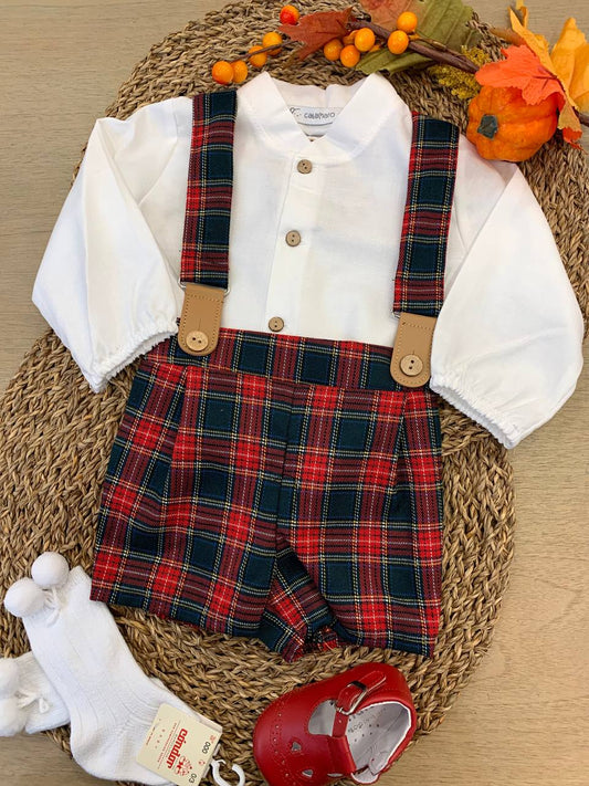 Salopette TARTAN CALAMARO