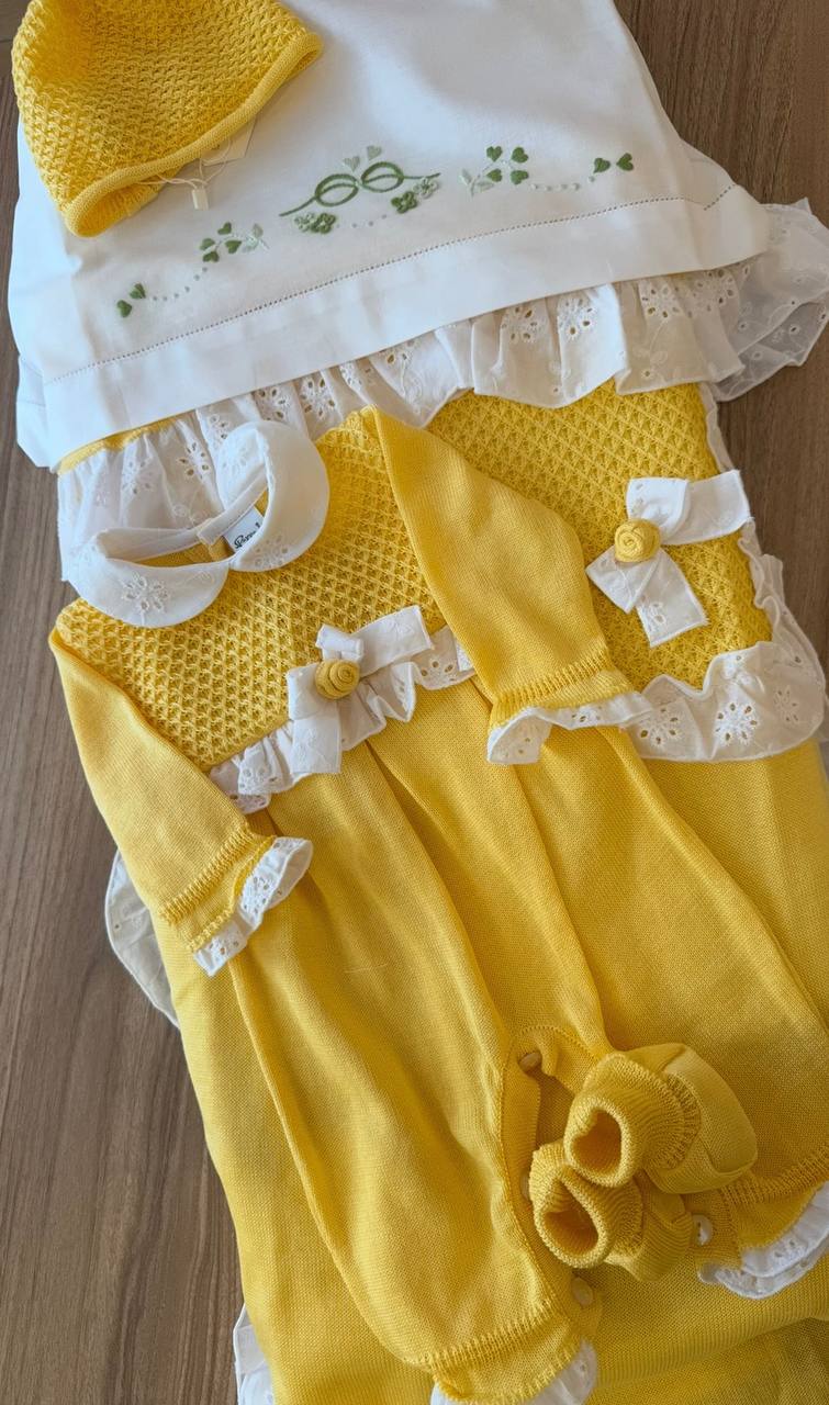 Coordinato nascita GIALLO PAPPA&Latte