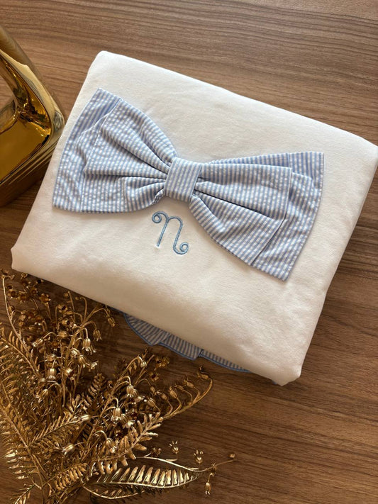 COPERTA FIOCCO AZZURRO NANÁN